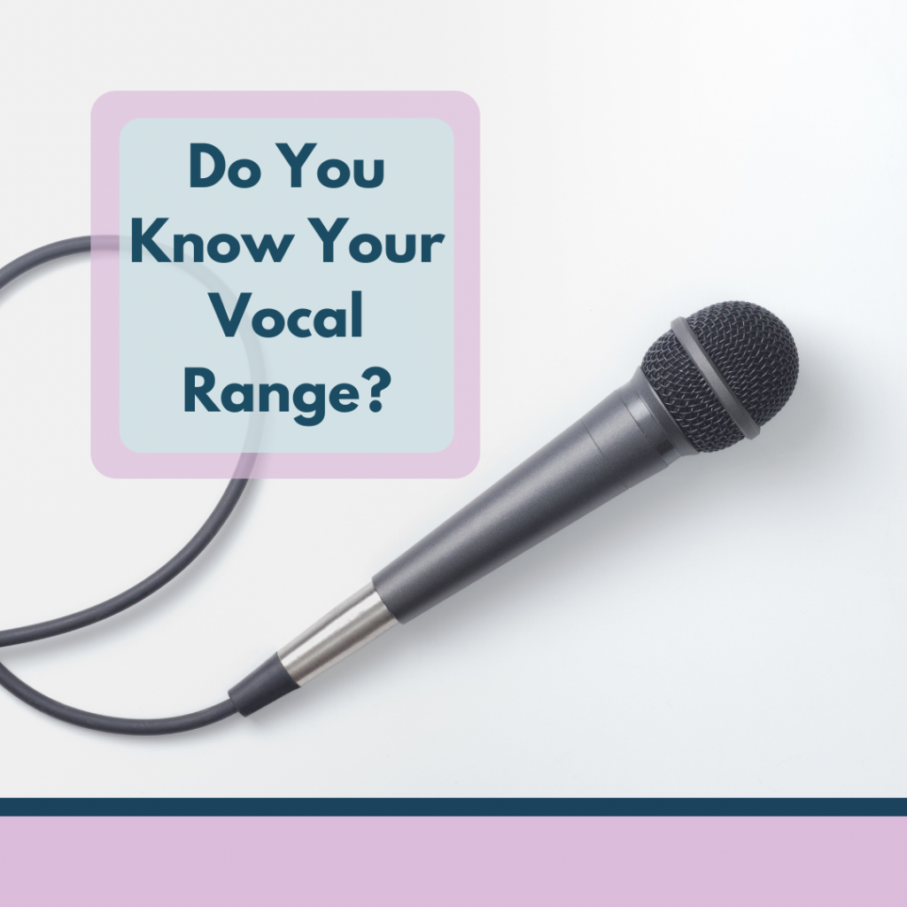 do you know your vocal range web